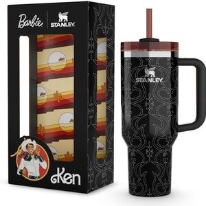 NIB - RARE! Limited Edition! Stanley x Barbie 80s Western Ken Quencher Tumbler